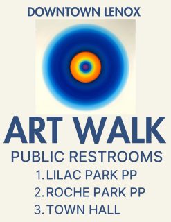 All signs point to a beautiful Saturday for Art Walk + Lenox Pride + Lenox Loves Music. 

Because we are throwing a party we brought in some extra support :) for your convenience. Porter Potties! 

We also have an updated Music Schedule ❤️ 

See you on the streets and in the Park.