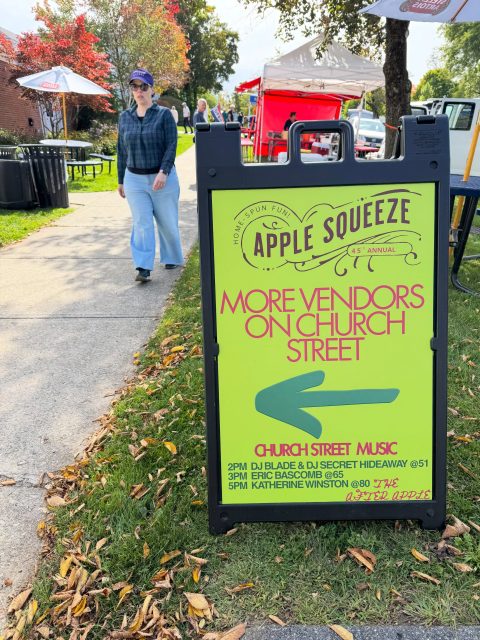 Apple Squeeze! Where we at?!?! The Squeeze must go on! Vendors are starting to set up and that anticipatory hub of energy is starting to build in the Village. We will ‘weather’ tomorrow together and hope for the best ❤️

The 45th turned into a doozy!