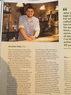 A well deserved profile on a Lenox Favorite @altawinebar!!
When folks ask us where they should eat dinner, what we recommend; we usually ask what type of food they like, hone in on what they are looking for.. ya know the best fit;)
To name a few, we have intimate farm to table, small plates, award winning wine collections, amazing pizza, Italian, a brewery, the beloved local pub with great grub, elegant Americana and then our Mediterranean option aka Alta and I usually add if you want to experience the best hospitality around, where the owner stands smiles and greets you in the warmest most sincere way… go experience Alta ❤️