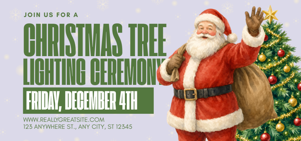 Tree Lighting with Santa